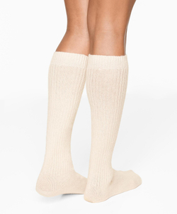 Oysho Длинные носки с добавлением кашемира, каменный