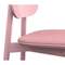 Стул Saga, рогожка, розовый