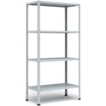 Стеллаж мет-л, 4 секц, 100х60х200 см, ПАКС, МС-264, 2284792
