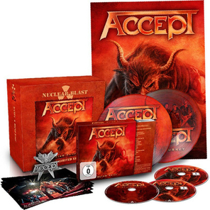 Accept / Blind Rage (Limited Edition)(CD+Blu-ray+DVD+2х7" Vinyl Single)