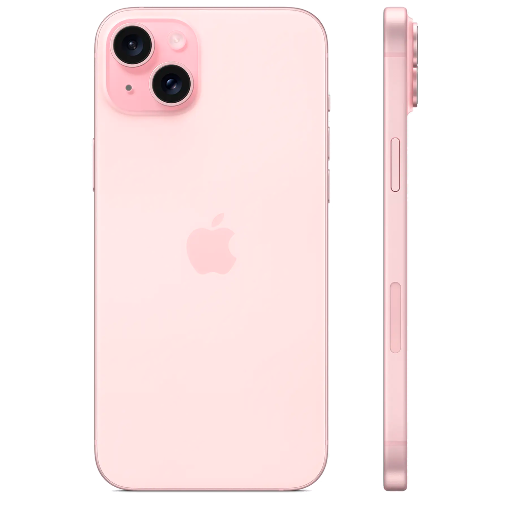 Смартфон Apple iPhone 15 Plus 256GB Dual Sim, Pink (Розовый)