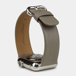 Ремешок для Apple Watch 44/45/46 mm из кожи теленка, цвета мусс