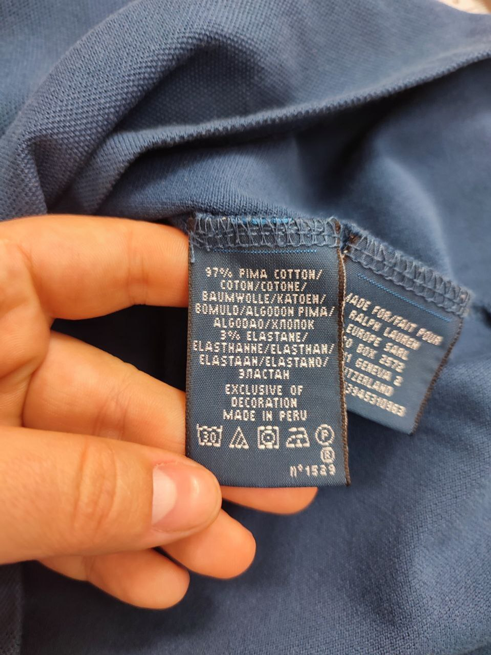 Футболка-поло Ralf Lauren стильная 42 размер