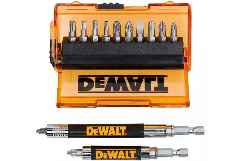 DeWalt, DT71502, Набор бит, 14шт, 25 мм, оранжевый