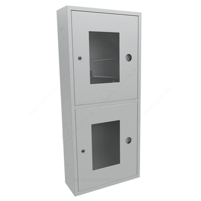 Шкаф пожарный навесной открытый ШП-КО-320 НОБ с замком 1300х540х230 белый Балтика Балтика-01