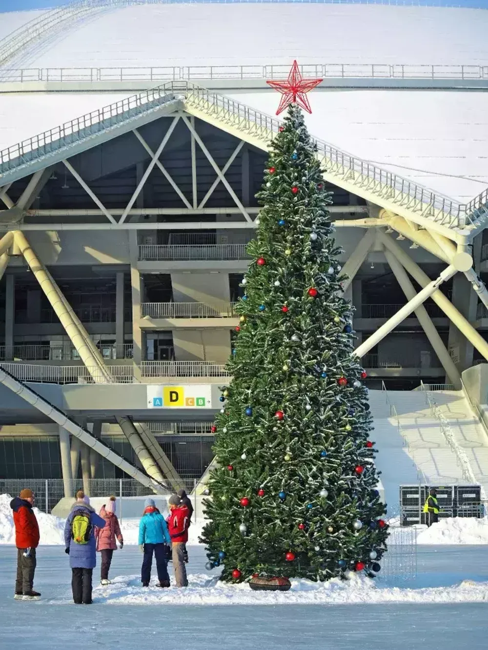 Уличная елка каркасная "Евро-2" (пвх) 20 м