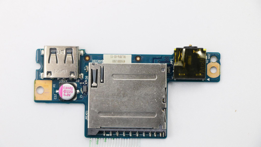 Плата USB, Audio, Card reader (sub board) для ноутбка Lenovo G50-30/G50-40/G50-45/G50-70/G50-80, с кабелем (90005943), оригинал