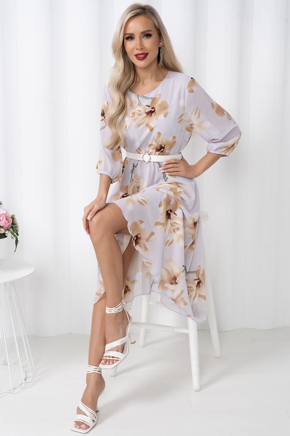Платье Эрин (пудровая сирень) Р11-1216/2 Nikol