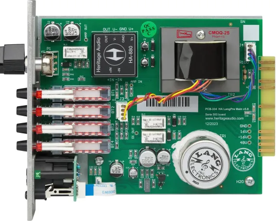 Lang Electronics by Heritage Audio 312L Silver