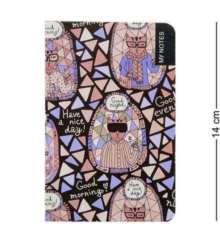 BM-22/3 Блокнот мал. «Богемные коты» (твердая обложка)