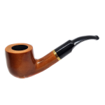 Трубка "Mr. Brog" №39 Classic Gold светло-коричневый (Фильтр, Груша)