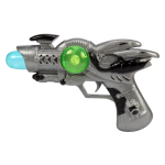 Пистолет на батарейках 21см, пакет ZHY88