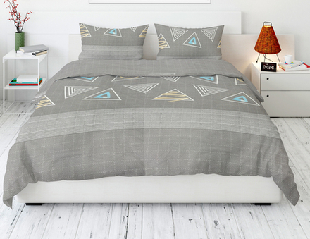 КПБ 1.5 сп с простыней на рез. 90х200 БЯЗЬ "ББ17"