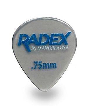 Медиаторы, 0.75мм, 6шт, D'Andrea RDX351-0.75 Radex