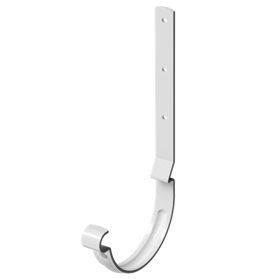 Карнизный крюк для желоба длинный Stal Premium, пломбир