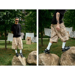 Шорты Nothomme Monterest Shorts Made Of Loose-Fitting Cotton "Tree Camouflage"