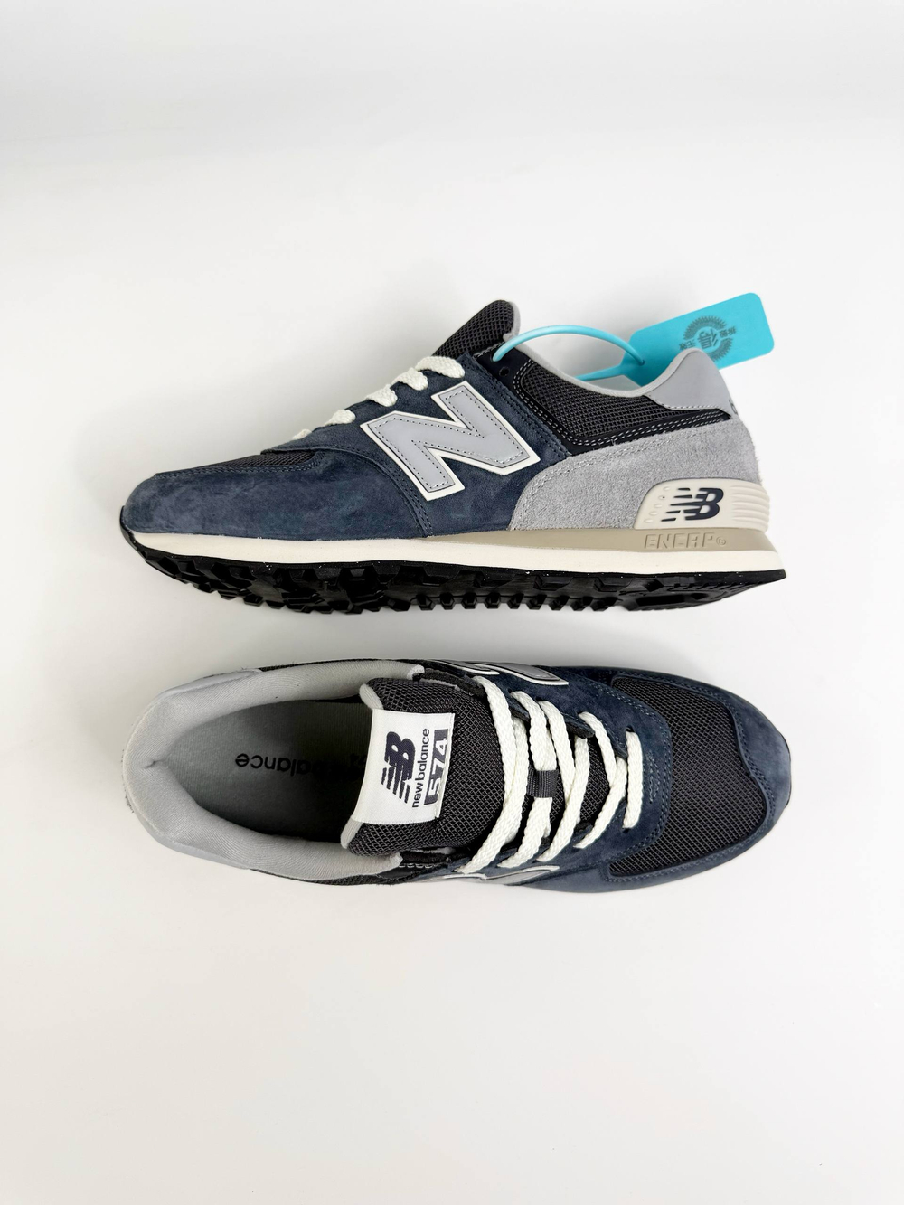 Кроссовки New Balance 574 #B234 (син.)