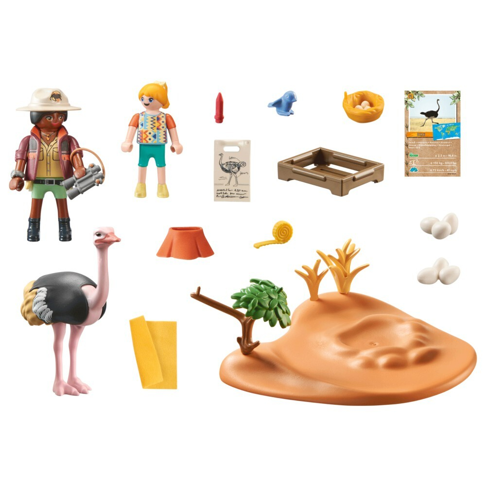 Playmobil - Вильтопия в гостях у страуса 71296 / артикул   71296  / GTIN 4008789712967
