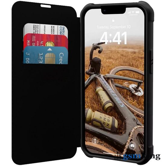 UAG Metropolis Folio Kevlar® Series Case for Apple iPhone 13 | 14 Kevlar Black (Чёрный) 114044113940