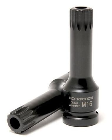 Головка-бита SPLINE ударная M8, 1/2'' RockForce##Rock FORCE RF-24807808