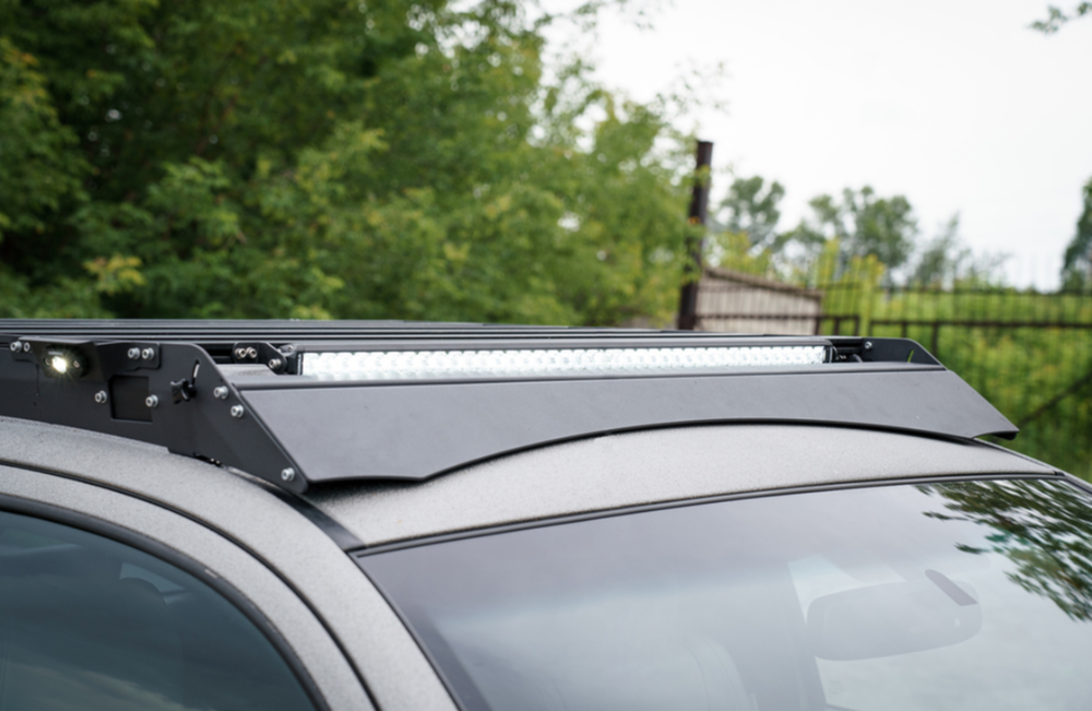 Багажник экспедиционный STC Toyota Tundra Double Cab 2006-2021 (Шторка)