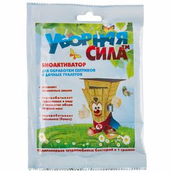 Биоактиватор для обработки отстойников, выгребных ям, дачных туалетов "Уборная сила"