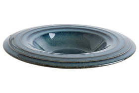 Тарелка d=280 мм. глубокая 400 мл. Оушн Хало широкая полоска Bonna