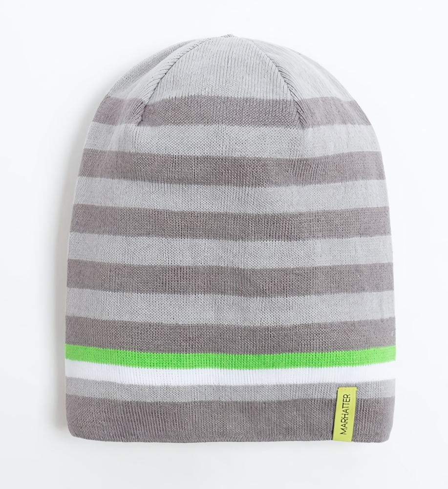 Шапка для мальчиков А.MBH9303, серый, р-р 50-52 7724073