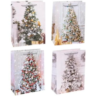 Пакет подарочный «Зимняя красавица» 18*24*8,5 см