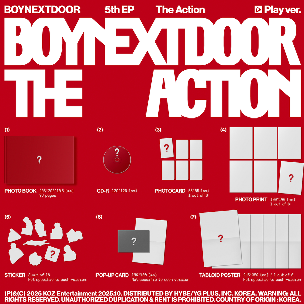 Альбом BOYNEXTDOOR - The Action