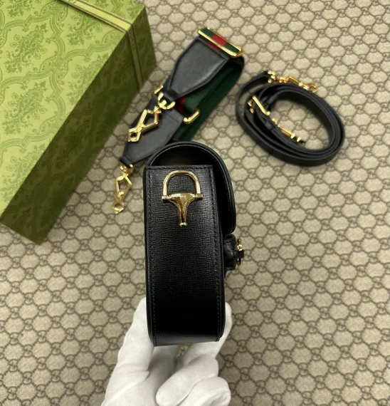 Сумка Gucci Horsebit 1955 черный