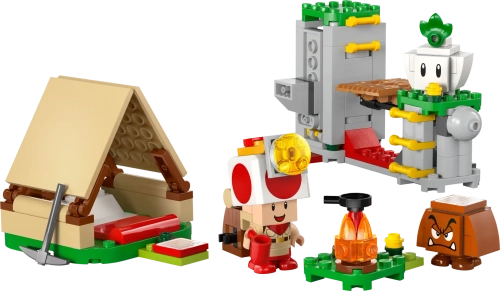 Конструктор LEGO Super Mario 72040 Лагерь капитана Тоуда