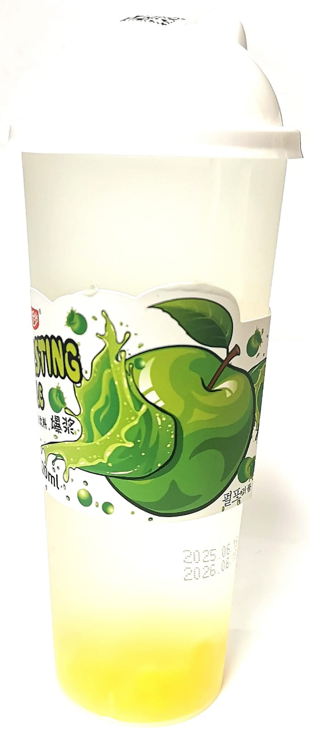 Напиток с кусочками фруктов Bursting HeLeyi Яблоко 620 мл