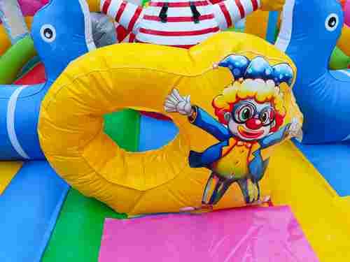 Коммерческий надувной батут «Парк развлечений 4» 12*6*7 м