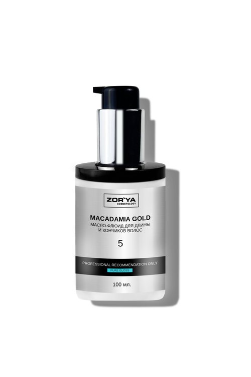 Масло-флюид для длины и кончиков волос MACADAMIA GOLD, 100мл