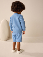 Бомбер и шорты в комплекте для мальчика Next E99-874, Голубой