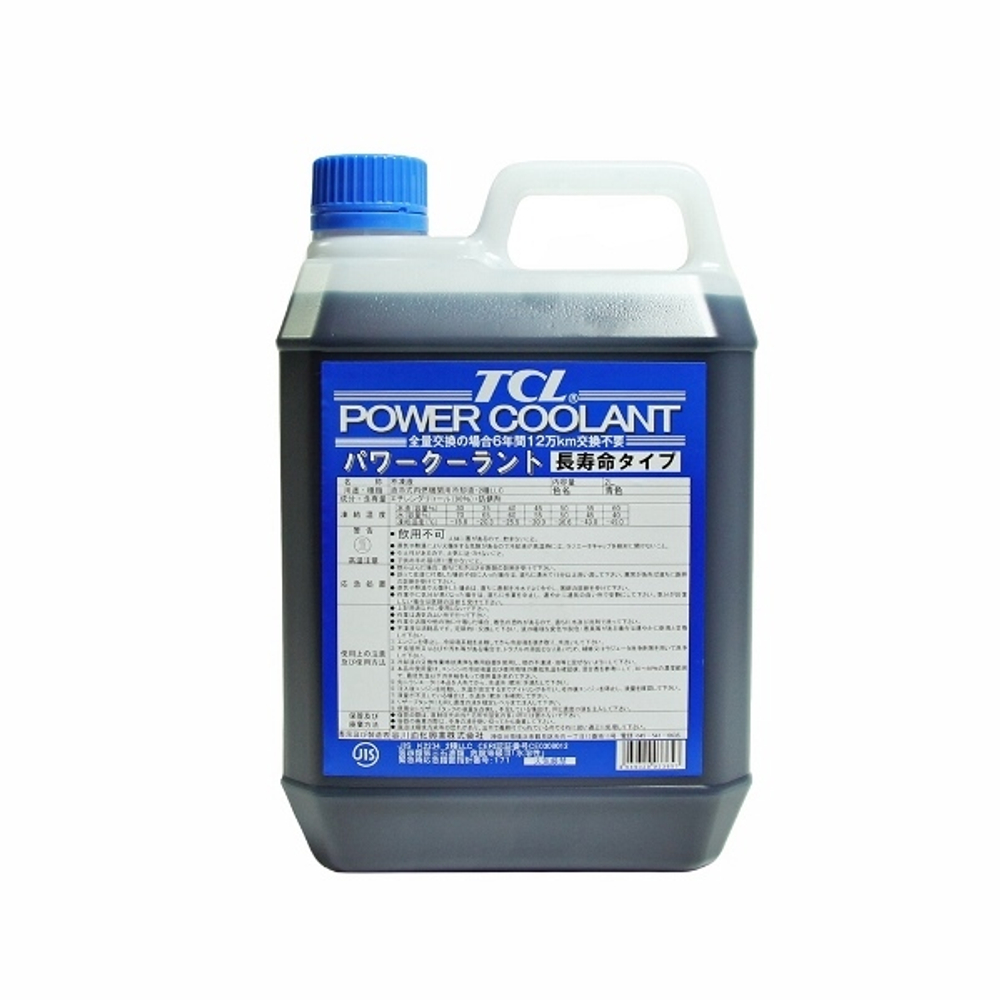 АНТИФРИЗ TCL POWER COOLANT концентрированный синий, длительного действия, 2 л PC2CB