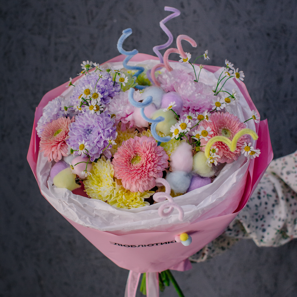 105. Нежный дофаминовый букет