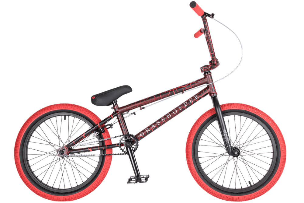 ВЕЛОСИПЕД BMX Tech Team GRASSHOPPER 2022 красный