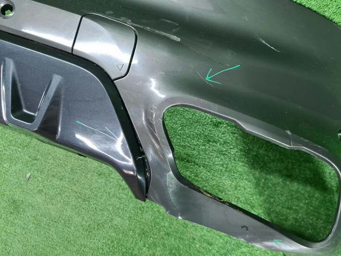 Юбка заднего бампера BMW X6 G06 2019-2023 M-paket