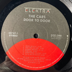 Винтажная виниловая пластинка LP The Cars Door To Door (USA 1987)