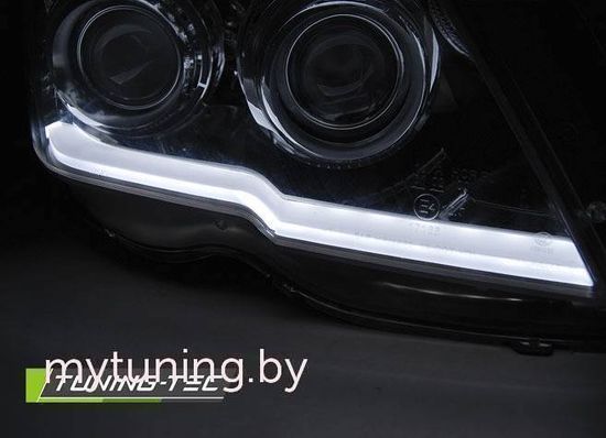 Фары передние TUBE LIGHT CHROME для Mercedes GLK X204