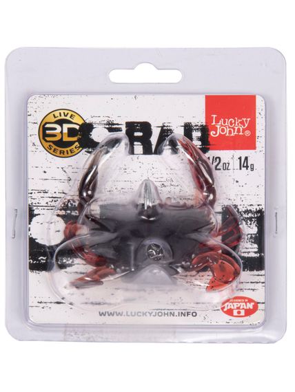 Крабы LJ 3D Series CRAB 3.0in С05, джиг-головка 1/2OZ (14,0 г.) 1шт, компл.