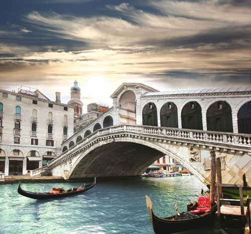 Венецианский мост Реальто Фотообои DECOCODE 31-0117-WL (3.00*2.8) УЦЕНКА