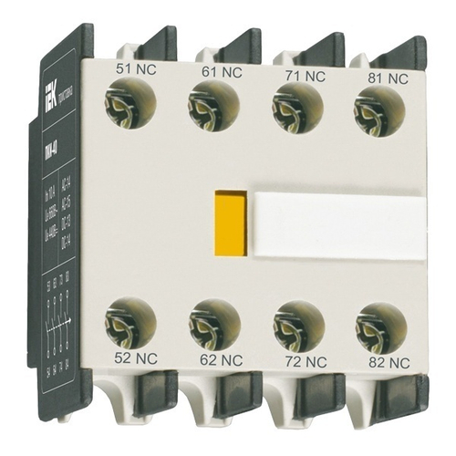 Приставка ПКИ-22 дополнительные контакты 2Н.З+2Н.О ИЭК KPK10-22