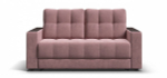 Диван Босс двухместный Велюр Монолит роуз