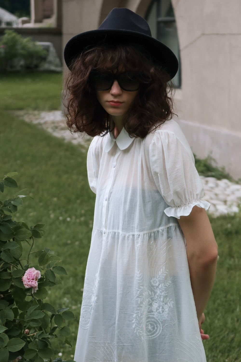 Платье «Нежность», белый