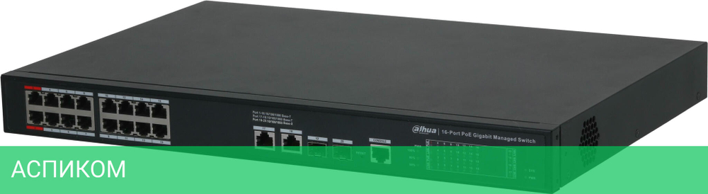 Коммутатор Dahua DH-S4220-16GT-240