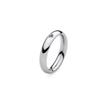 Кольцо - База Qudo Basic small silver 15.2 мм 627061 S