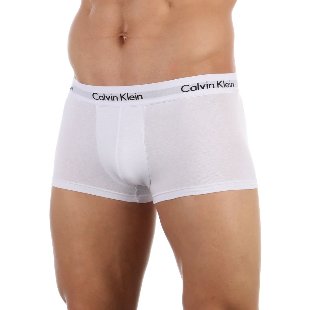 Мужские трусы боксеры белые Calvin Klein